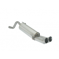 Escape Trasero Acero Inox Salidas Redondas Dtm 2x80 Mm
  Fiat Grande Punto + Punto Evo (Typ199) 2005&gt;&gt;2012 1.3 Multijet 16v