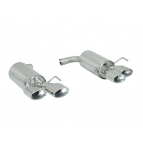 Escape Trasero Doble Acero Inox Con Dos Salidas Ovaladas 115x70 Mm Asimetricas
  Alfa Romeo Brera(939) 2006&gt;&gt;2011 2.2 Jts 01