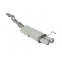Tramo Intermedio Grupo N + Escape Trasero Salidas 2x80 Mm Racing Asimetricas Acero Inox
  Bmw Serie3 E46 330xd (Berlina/Tour
