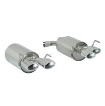 Escape Trasero Doble Acero Inox Con Dos Salidas Ovaladas 115x70 Mm Asimetricas
  Alfa Romeo Brera(939) 2006&gt;&gt;2011 3.2jts V6
