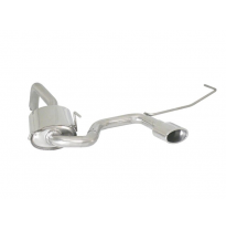 Escape Trasero Con Salida Ovalada Central 115x70 Mm - Modificación Del Parachoques Original
  Fiat 500 (Typ312) 2007>> 1.4 1