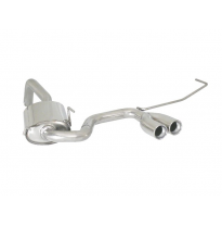 Escape Trasero Salidas Redondas Centrales 2x70 Mm - Modificación Del Parachoques Original
  Fiat 500 (Typ312) 2007>> 1.4 16v