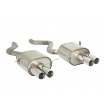 Escape Trasero Doble Acero Inox Salidas Redondas 2x80 Mm Race Line Asimetricas
  Bmw M3 E92(Coupè) 4.0 V8 (309kw) 09/2006&gt;&gt;