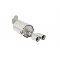 Escape Trasero Acero Inox Salidas Redondas 2x70 Mm
  Renault Twingo Mk2 2007>>2014 1.6 16v Rs (98kw) 06/2007>>2013 Ragazzon