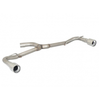 Tramo Trasero Grupo N Doble Acero Inox Salidas Redondas 90 Mm
  Volkswagen Golf Mk6 2.0 Gti Tsi (155kw) 2009&gt;&gt; Ragazzon