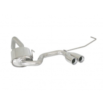 Escape Trasero Salidas Redondas Centrales 2x70 Mm - Modificación Del Parachoques Original
  Fiat 500 (Typ312) 2007>> 1.2 (51