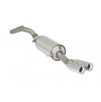 Escape Trasero Acero Inox Salidas Redondas 2x70 Mm - Modificación Del Parachoques Original
  Seat Ibiza Mk4 (6j) 2008&gt;&gt;2017