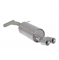 Escape Trasero Acero Inox Salidas Redondas 2x80 Mm Asimetricas
  Volkswagen Polo 6r 2009&gt;&gt;2014 1.4tsi Gti (132kw) 09/2009&gt;&gt;