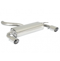 Tramo Trasero Doble Acero Inox Con Salida Redonda 90 Mm Sport Line
  Volvo C30 (Typ M) 2.5 T5 10/2006&gt;&gt;2013 Ragazzon