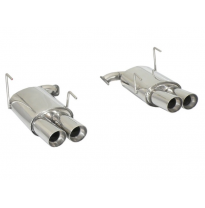 Escape Trasero Doble Acero Inox Salidas Redondas 2x90 Mm Asimetricas
  Subaru Impreza 2008&gt;&gt; 2.5i Wrx Sti (221kw) 4porte/4do