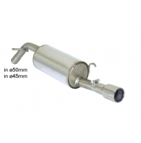 Escape Trasero Acero Inox Con Salida Redonda 90 Mm
  Peugeot 208 1.4vti (70kw) 2012&gt;&gt; Ragazzon