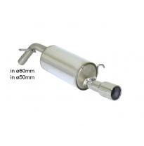 Escape Trasero Acero Inox Con Salida Redonda 90 Mm
  Peugeot 208 1.6gti (147kw) 2013&gt;&gt;2015 Ragazzon