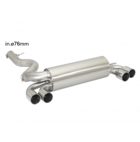 Escape Trasero Doble Acero Inox Salidas Redondas 2x80 Mm Race Line Asimetricas
  Bmw M Coupè E82 Coupè (250kw) 2011&gt;&gt;2012 Ra