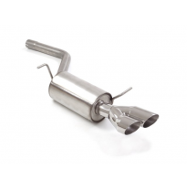 Escape Trasero Acero Inox Salidas Redondas 2x80 Mm Sport Line Asimetricas
  Audi A6 (Typ 4g) 2011&gt;&gt;2018 2.0tdi (130kw) 2011&gt;