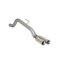 Tramos Traseros Grupo N Acero Inox Salidas Redondas 2x80 Mm Asimetricas
  Alfa Romeo Mito(955) 2008&gt;&gt;2018 1.4 Tb (99 / 125kw) Mu