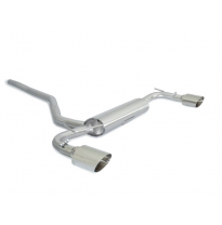 Escape Trasero Doble Acero Inox Salidas Ovaladas 135x90 Mm 
 Paragolpes Paquete "Cross , Cross Plus".  
 Línea Con Diámetro