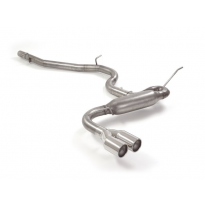 Escape Trasero Acero Inox Salidas Redondas 2x80 Mm Asimetricas
 Solo Para Versión Sin Scr / Adblue
 Línea Con Diámetro Mejor