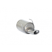 Escape Trasero Acero Inox Con Salida Ovalada 115x70 Mm  
  Fiat 500 (Typ312) 2007>> 1.2 (51kw) 2015>> Ragazzon