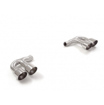 Cola Redonda 2 / 2x108 Mm Sport Line Asimetricas Acero Inox
  Porsche Cayenne(536) 2017&gt;&gt; 3.0 V6 (250kw) 2017&gt;&gt;08/2018 (No Euro6