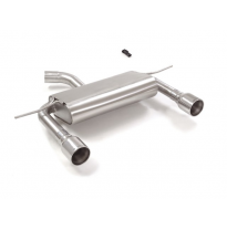 Escape Trasero Doble Acero Inox Salidas Redondas 102 Mm 
 Supresión De La Válvula Integrada. El Actuador De La Válvula Origi