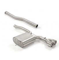 Escape Trasero Acero Inox Salidas Redondas 2x102 Mm
  Mini F56 2014&gt;&gt; Jcw 2.0 (170kw) 2019&gt;&gt; Ragazzon