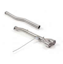 Tramo Traseros Grupo N Salidas Redondas 2x102 Mm
  Mini F56 2014&gt;&gt; Jcw 2.0 (170kw) 2019&gt;&gt; Ragazzon