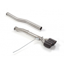 Tramo Trasero Acero Inox Grupo N Salidas Redondas 2x100 Mm Carbon Shot
  Mini F56 2014&gt;&gt; Jcw 2.0 (170kw) 2019&gt;&gt; Ragazzon