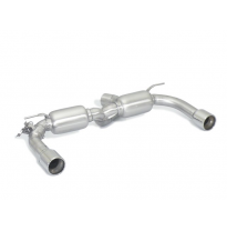 Escape Trasero Doble Acero Inox Salidas Redondas 90 Mm 
 Con Valvula Integradas.Las Válvula Es Accionada Mediante El Motor O