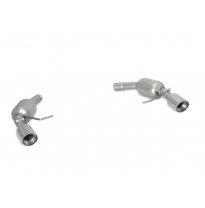 Escape Trasero Doble Acero Inox Salidas Redondas 90 Mm Sport Line
  Audi A5 (Typ 8t) 2007>>2016 Cabrio 2.7tdi V6 (140kw) 200