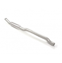 Tramo intermedio silenciado grupo N para sustitución filtro OPF / GPF en acero inox </p>
 Línea con diámetro mejorado 76 mm
 Es
