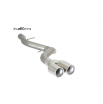 Tramos Traseros Acero Inox Salidas Redondas 2x80 Mm Asimetricas
  Bmw Serie1 E81-E82-E87-E88 E81(3porte-3doors) 123d (150kw) 200