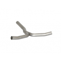 Tubo De Conexión En &quot;Y&quot; Acero Inox - Para Instalar Con 10.0386.60
  Mini R55 Clubman 2007&gt;&gt;2014 Jcw 1.6 (155kw) 11/2007&gt;&gt; Ragazz