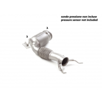 Catalizador metalico 200cpsi grupo N en acero inox con la eliminación de filtro antipartículas. Sin sondas de presión.</p>
 
 Es