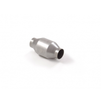 Catalizador metalico 200cpsi    
 Euro3 - hasta 1600cc 150kW
 Longitud 205mm
Redondo 102mm
Manguito interior diám. 58,5mm
 Unive
