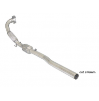 Catalizador Metalico 200cpsi - Línea Con Diámetro Mejorado 76 Mm
 Es Necesario Reprogramar La Centralita 
 Volkswagen Golf Mk6 2