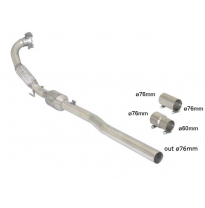 Catalizador Metalico- Línea Con Diámetro Mejorado 76 Mm
 Es Necesario Reprogramar La Centralita 
 Audi Tt (Typ 8j) 2006&gt;&gt;2014 Co
