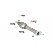 Catalizador Grupo N Para Sustituir El Segundo Catalizador + Tramo Supresor Filtro Antipartículas Acero Inox Grupo N
(Mot. Rf7j -