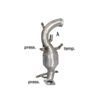 Catalizador Grupo N + Tramo Supresor Filtro Antipartículas Acero Inox Grupo N
 Es Necesario Reprogramar La Centralita
 Fiat Sedi