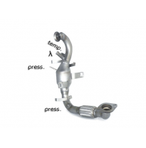 Catalizador Grupo N + Tramo Sustitución Filtro Antipartículas Acero Inox Grupo N   
 Es Necesario Reprogramar La Centralita
 For