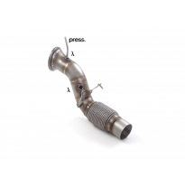 Tramo sustitución catalizador grupo N en acero inox   </p>
 
 Es necesario reprogramar la centralita 
 - BMW Serie1 F20/F21 2011
