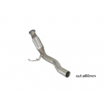 Tramo Delantero Con Flexible Acero Inox - La Válvula Debe Ser Excluida De La Unidad De Control 
 Solo Para Versión Sin Scr / Adb