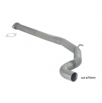 Tramo Intermedio Grupo N Acero Inox - Línea Con Diámetro Mejorado 70 Mm
  Abarth Grande Punto Abarth 1.4 Tjet Kit Esseesse (132k