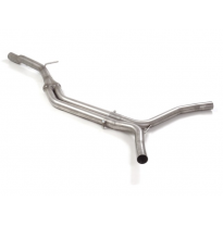 Tramo Intermedio Acero Inox 
  Audi A5 (Typ 8t) 2007>>2016 Cabrio 2.7tdi V6 (140kw) 2009>>2011 Ragazzon