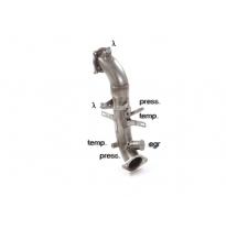 Tramo Sustitución Catalizador Grupo N Acero Inox   
 Línea Con Diámetro Mejorado 76 Mm
 Es Necesario Reprogramar La Centralita 