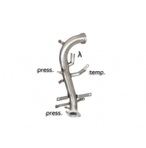 Tramo Supresor Catalizador + Tramo Supresor Filtro Antipartículas Acero Inox Grupo N
 Es Necesario Reprogramar La Centralita
 Fi