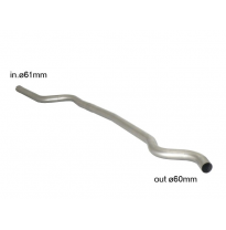 Tramo Intermedio Acero Inox (Para Euro5) - Tramo Sustitución Segundo Catalizador Grupo N Acero Inox (Para Euro6) - Línea Con Diá