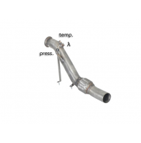 Tramo Sustitución Catalizador Grupo N Acero Inox - Mot.306d4 (2993cc) Euro4
 Es Necesario Reprogramar La Centralita 
 Bmw Serie5