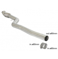 Tramo Intermedio Grupo N Acero Inox
  Bmw Serie1 F20/F21 F21 M135i Xdrive (235kw - N55) 2012&gt;&gt;2015 Ragazzon