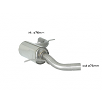 Tramo Intermedio Con Escape Acero Inox - Línea Con Diámetro Mejorado 76 Mm
  Volkswagen Golf Mk6 2.0 Gti Tsi (155 / 173kw) ø