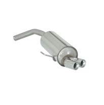 Escape Trasero Acero Inox Salidas Redondas 2x70 Mm
  Alfa Romeo 156 2.5 V6 24v (139/141kw) Berlina + Sportwagon 1997&gt;&gt; Ragaz